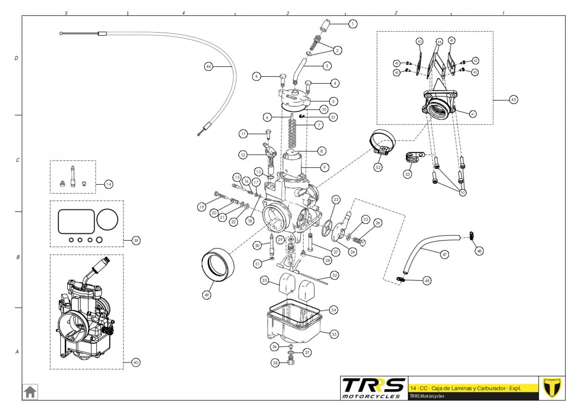 14TR - CARBURETOR