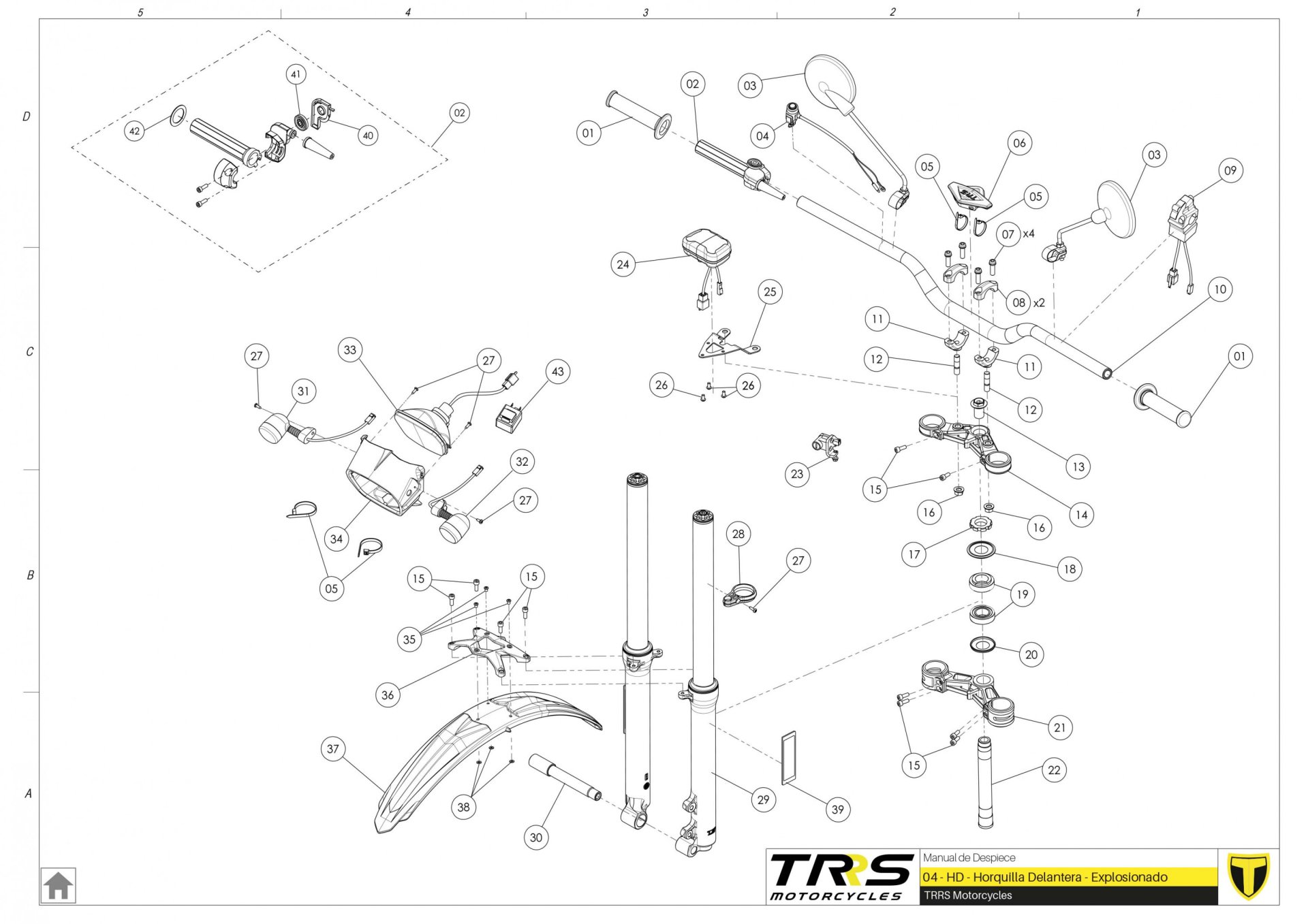 04TR - FRONT SUSPENSION
