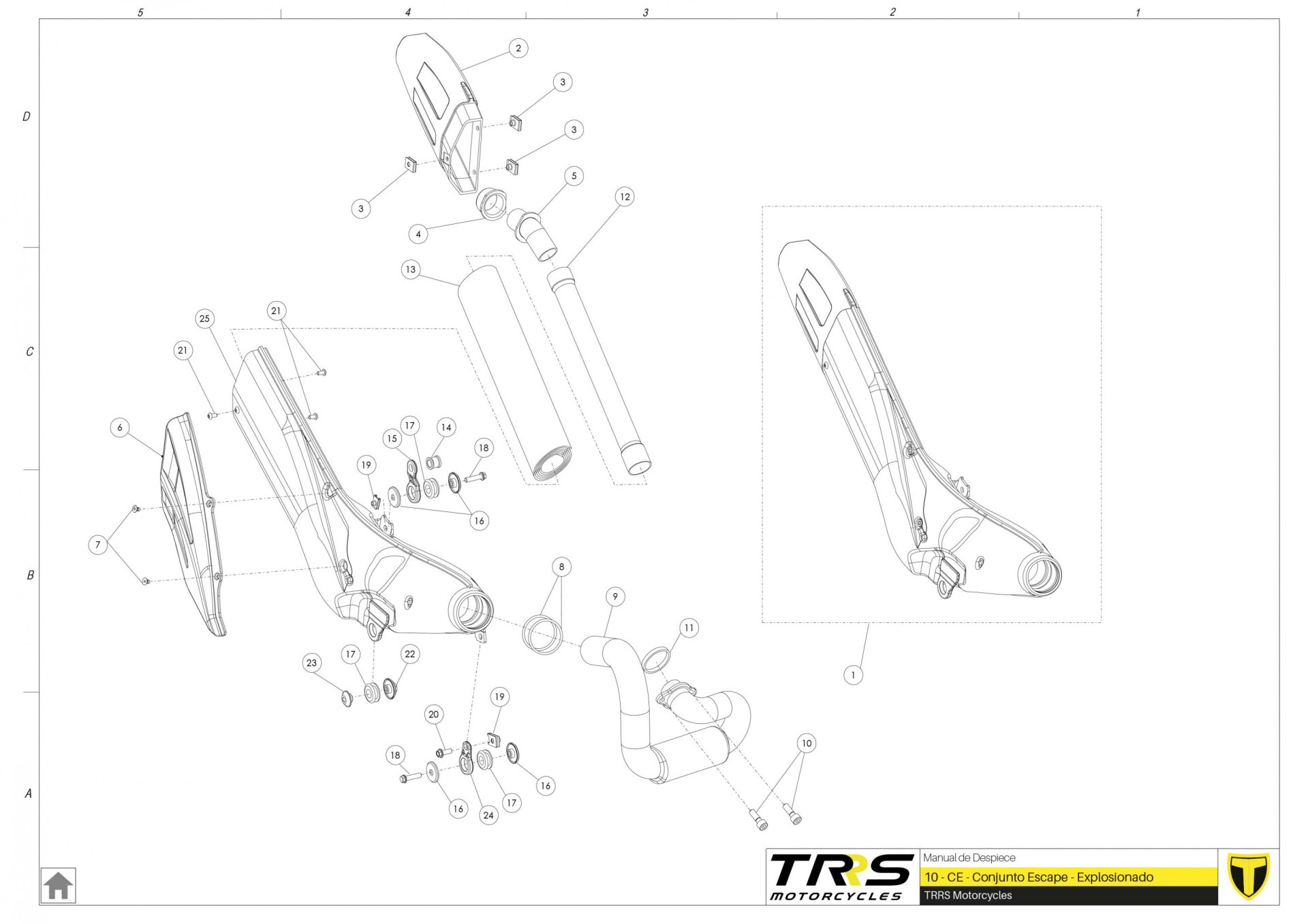 10TR - EXHAUST