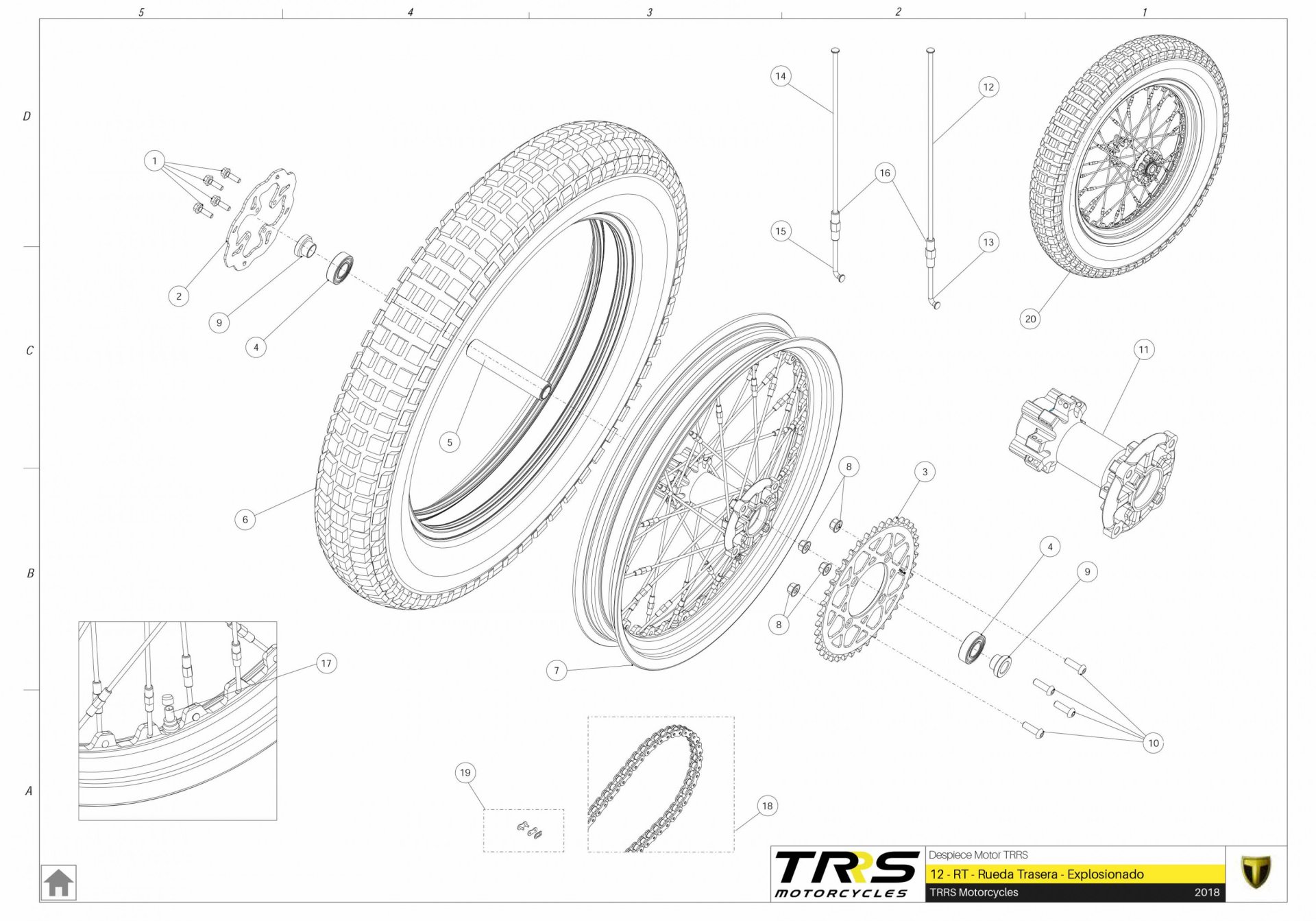 12TR - REAR WHEEL