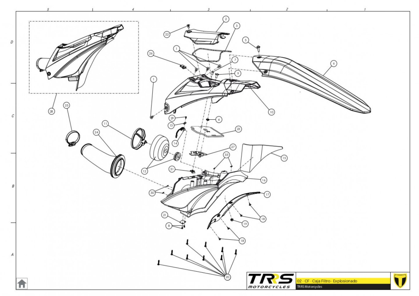 02TR - AIR FILTER BOX