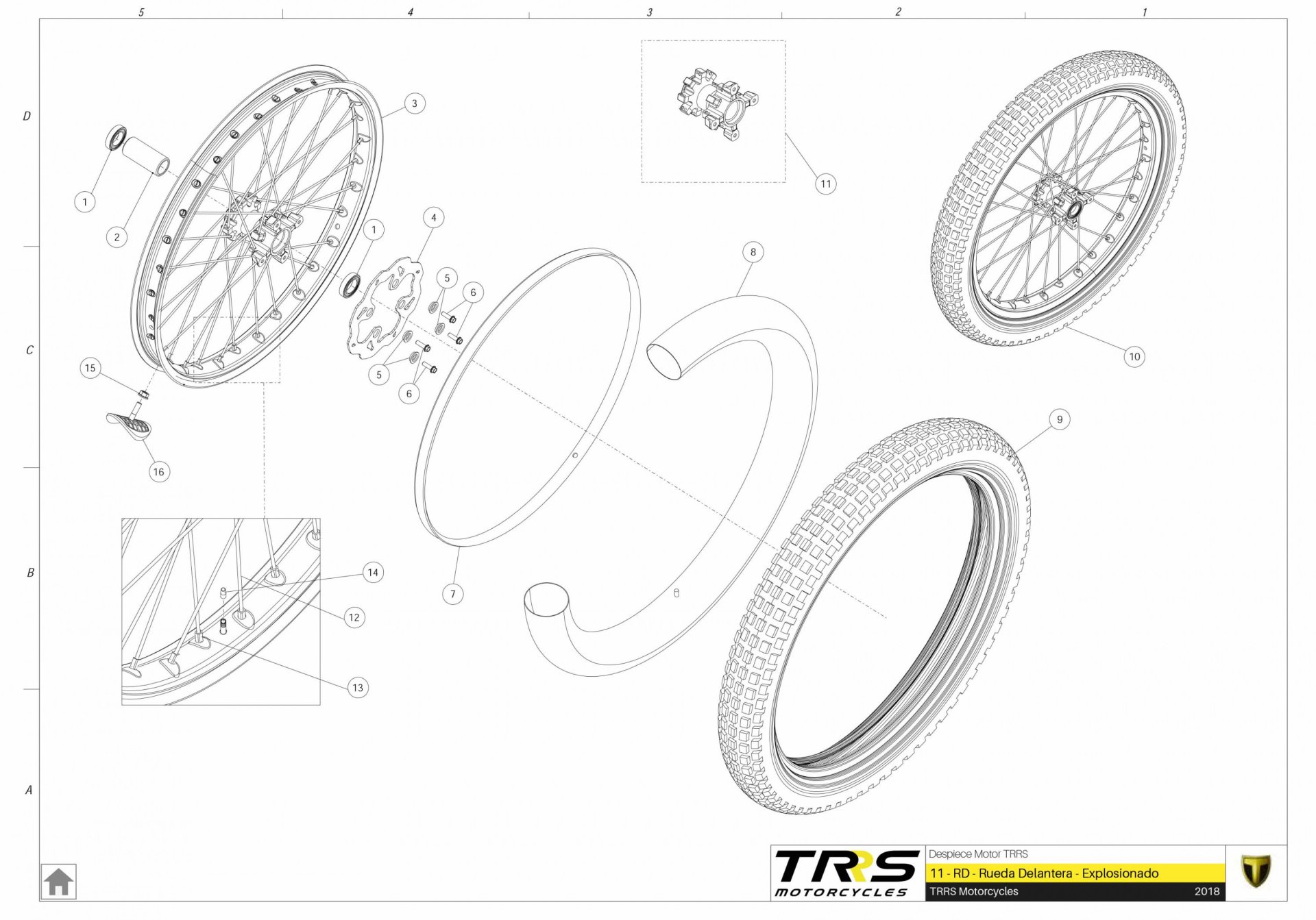 11TR - REAR WHEEL