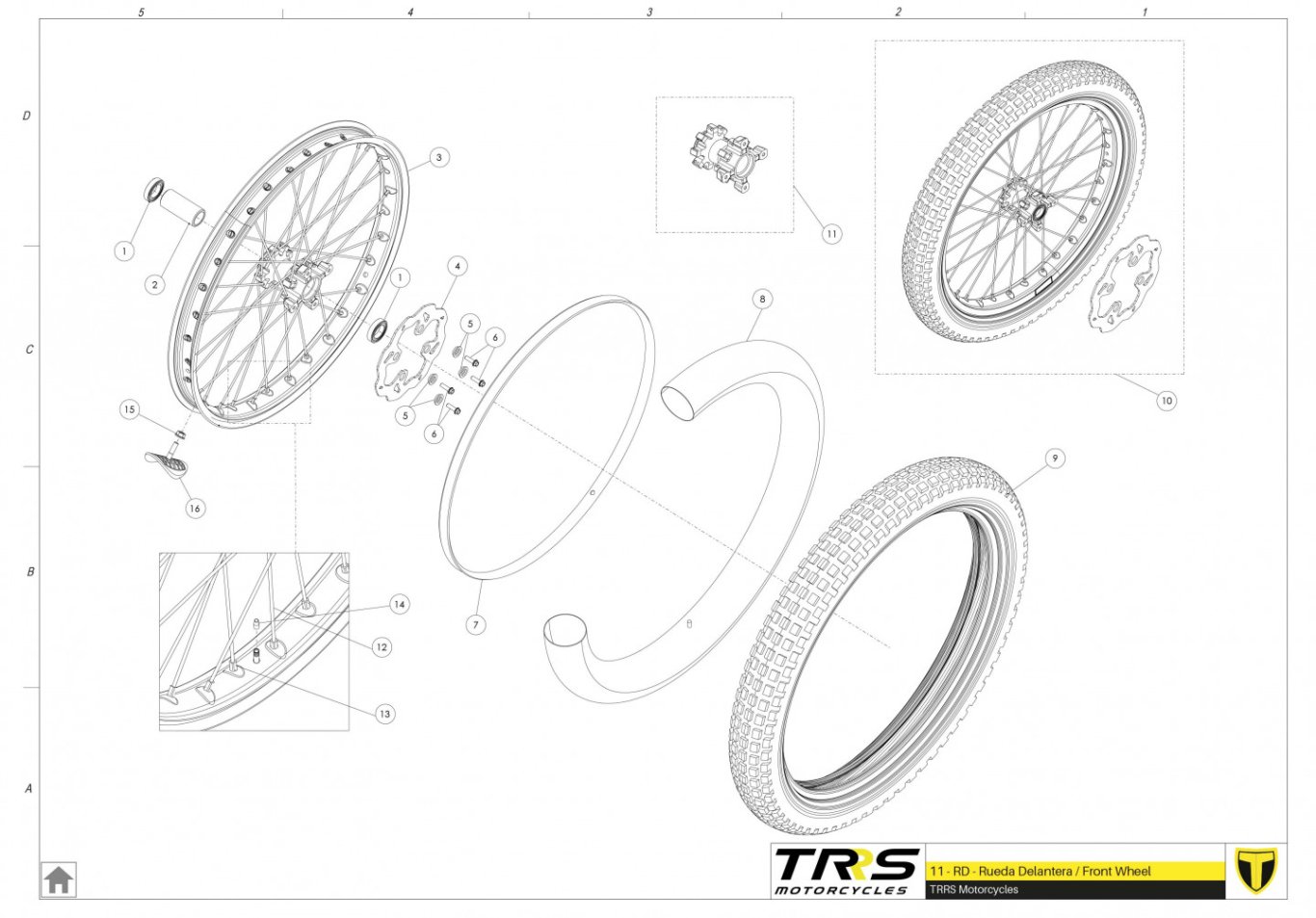 11TR - FRONT WHEEL
