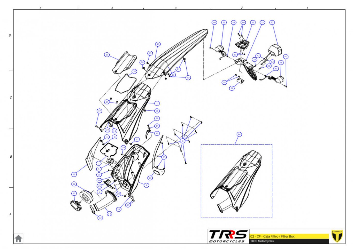 02TR - AIR FILTER BOX