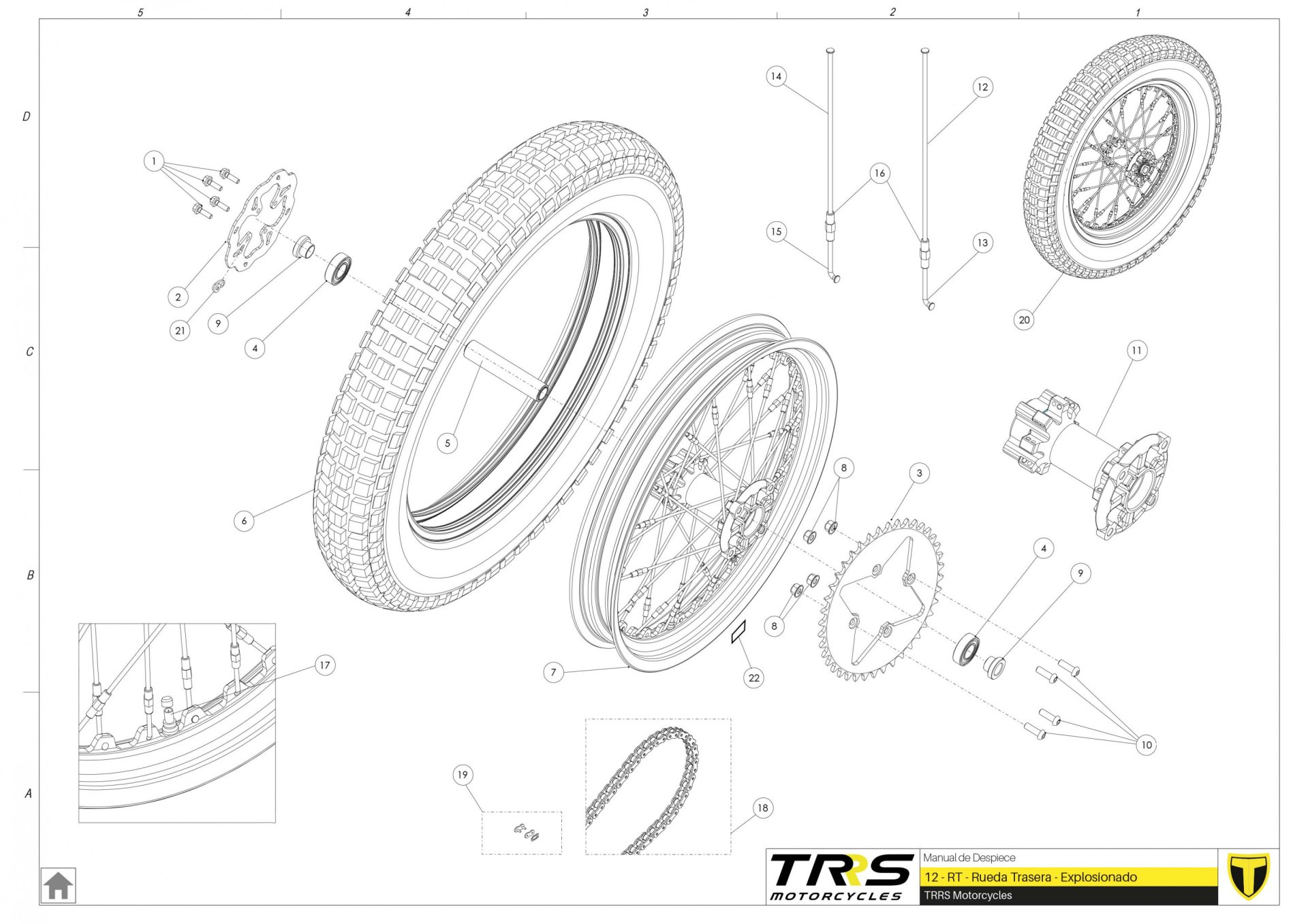 12TR - REAR WHEEL
