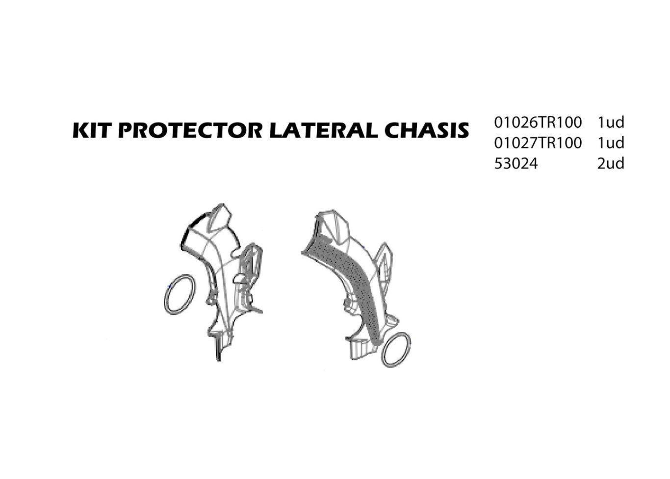KIT0101RT00 - KIT FRAME PROTECTOR - ALL MODELS