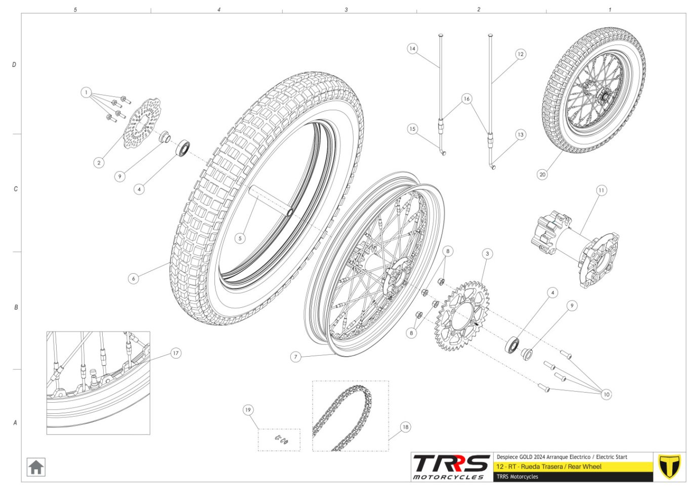 12TR - REAR WHEEL