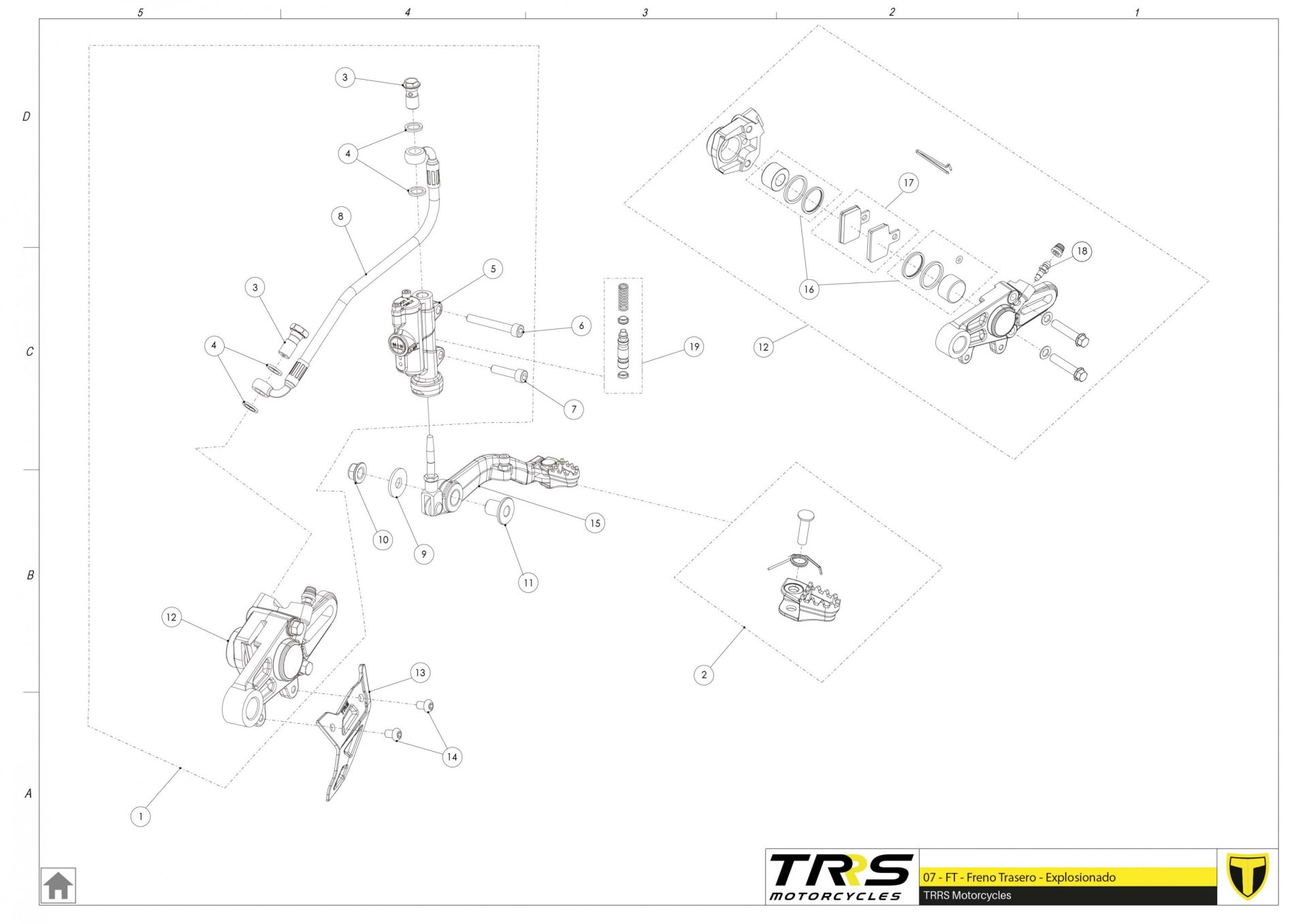 07TR - REAR BRAKE
