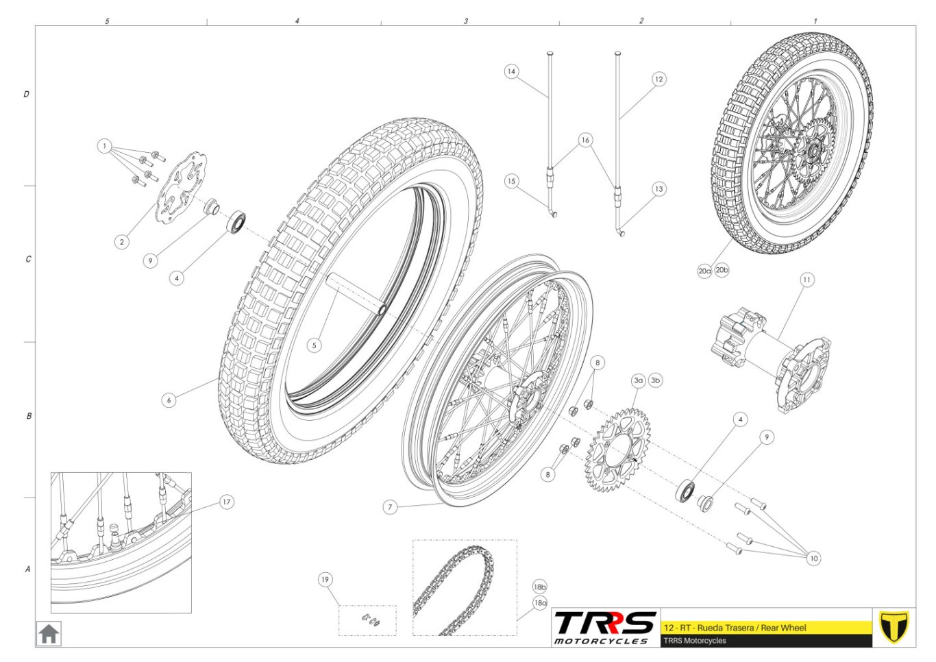 12TR - REAR WHEEL