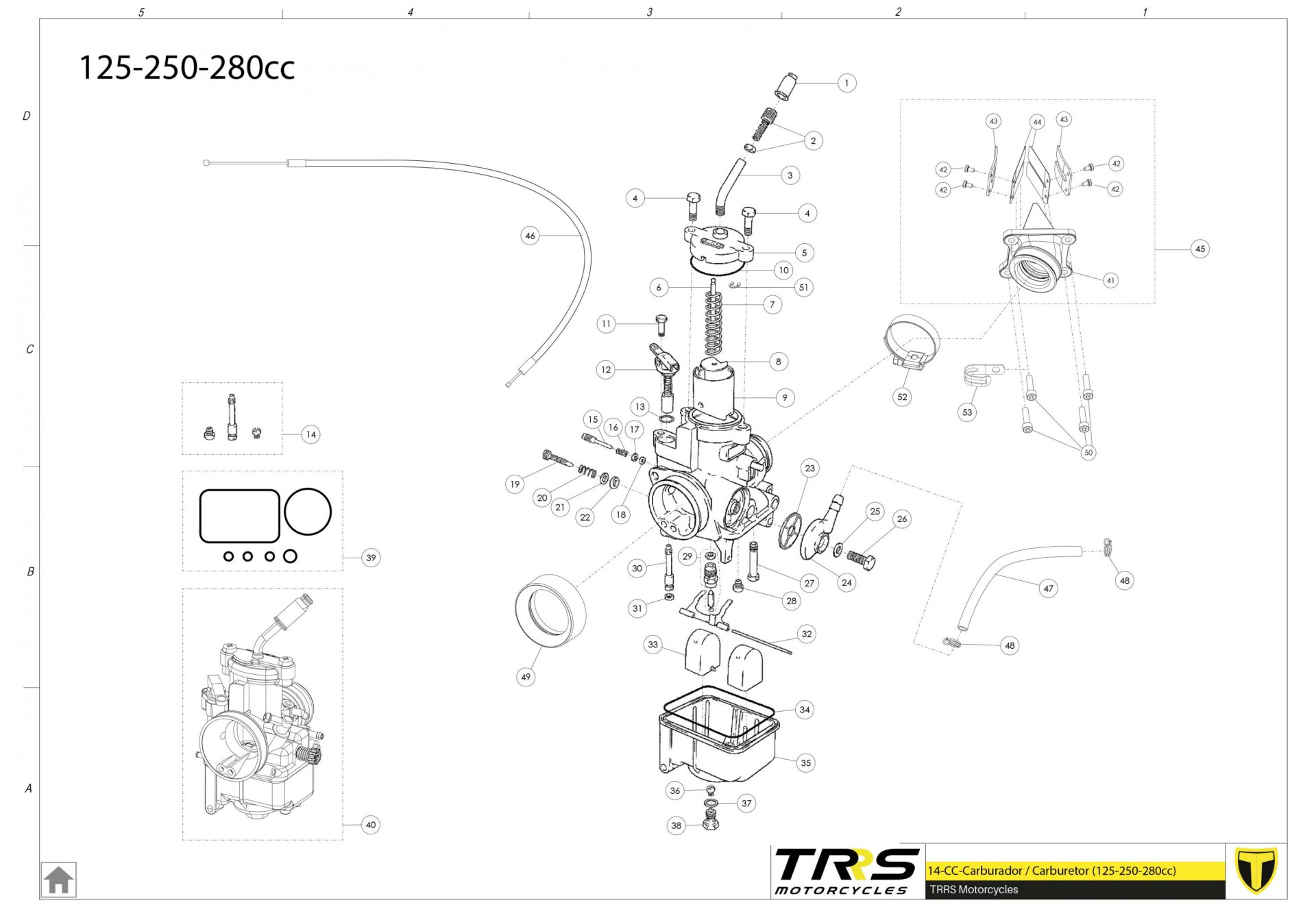 14TR - CARBURETTOR
