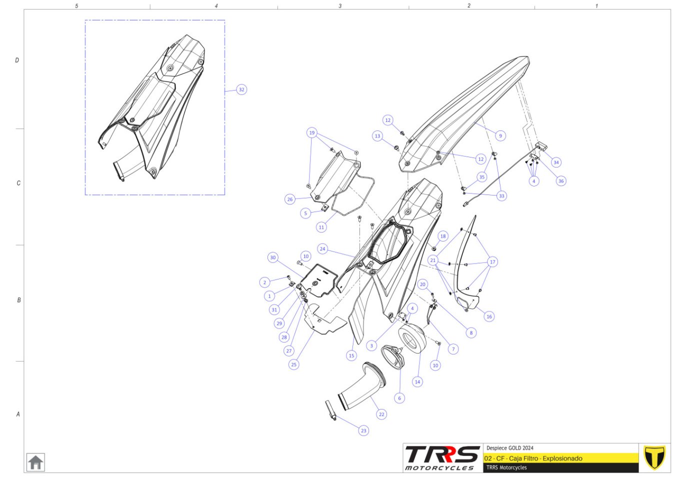 02TR - AIR FILTER BOX