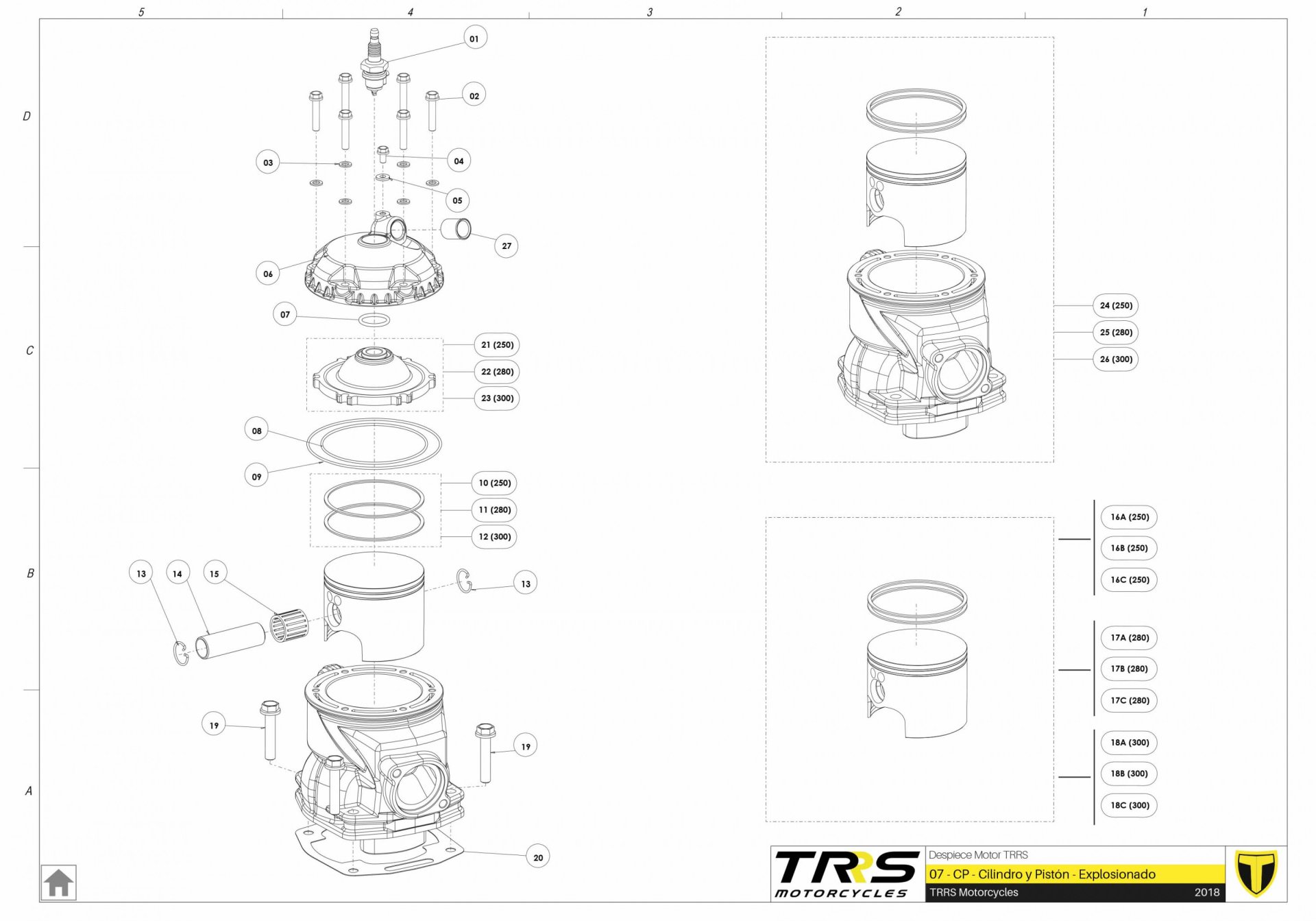 07MT - CYLINDER AND CYLINDER HEAD