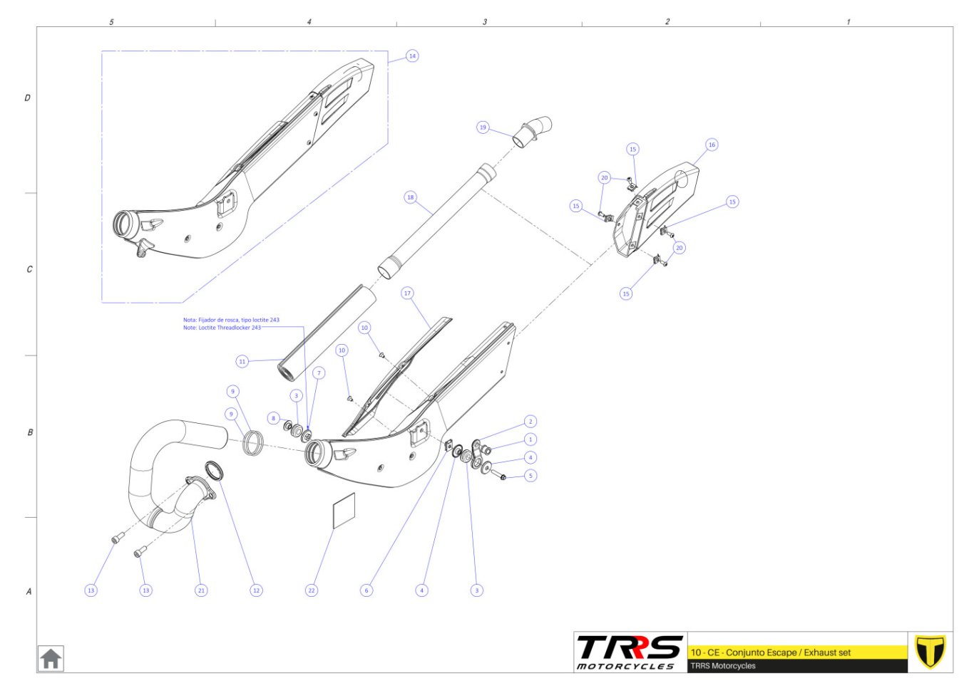 10TR - EXHAUST