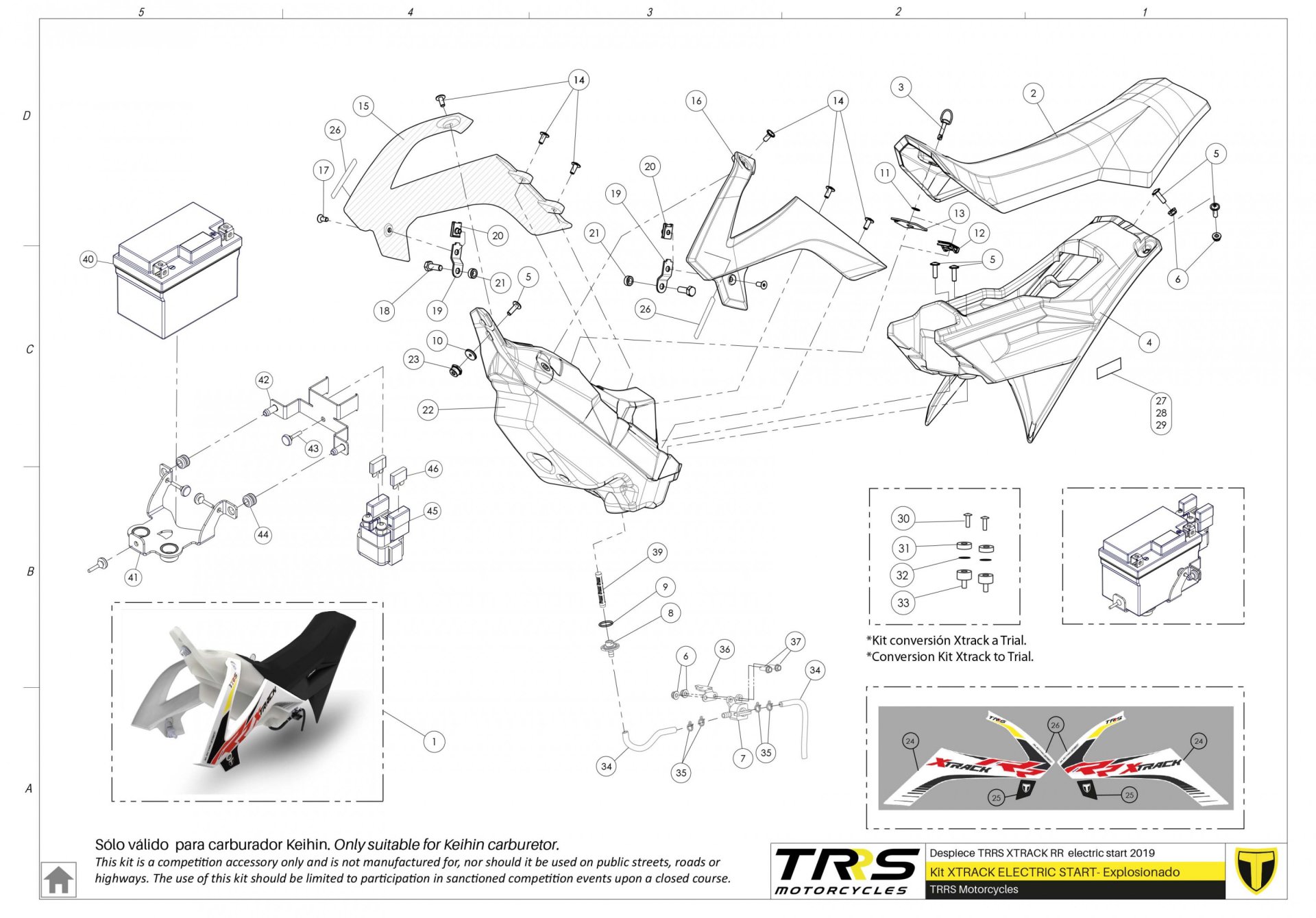 KIT XTRACK - XTRACK SET
