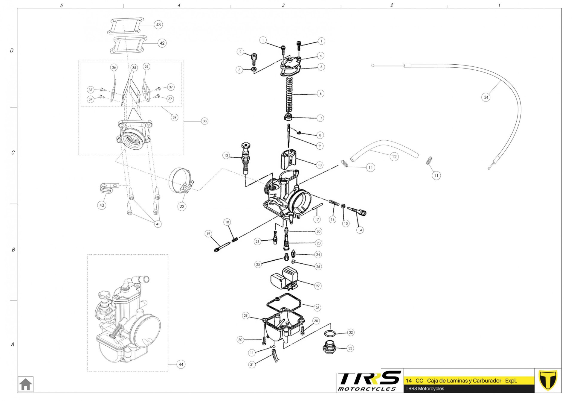 14TR - CARBURETOR