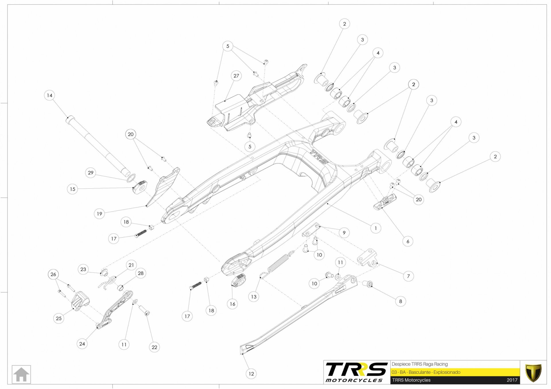 03TR - SWING ARM