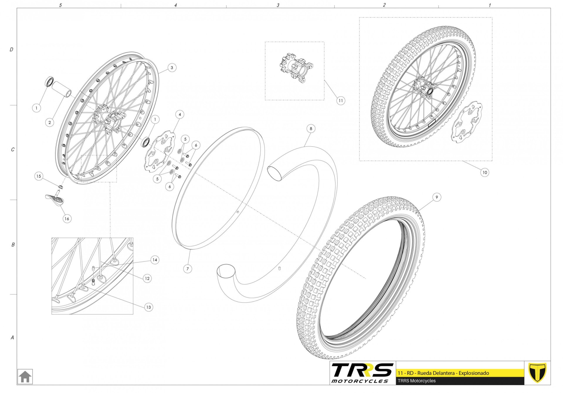 11TR - FRONT WHEEL