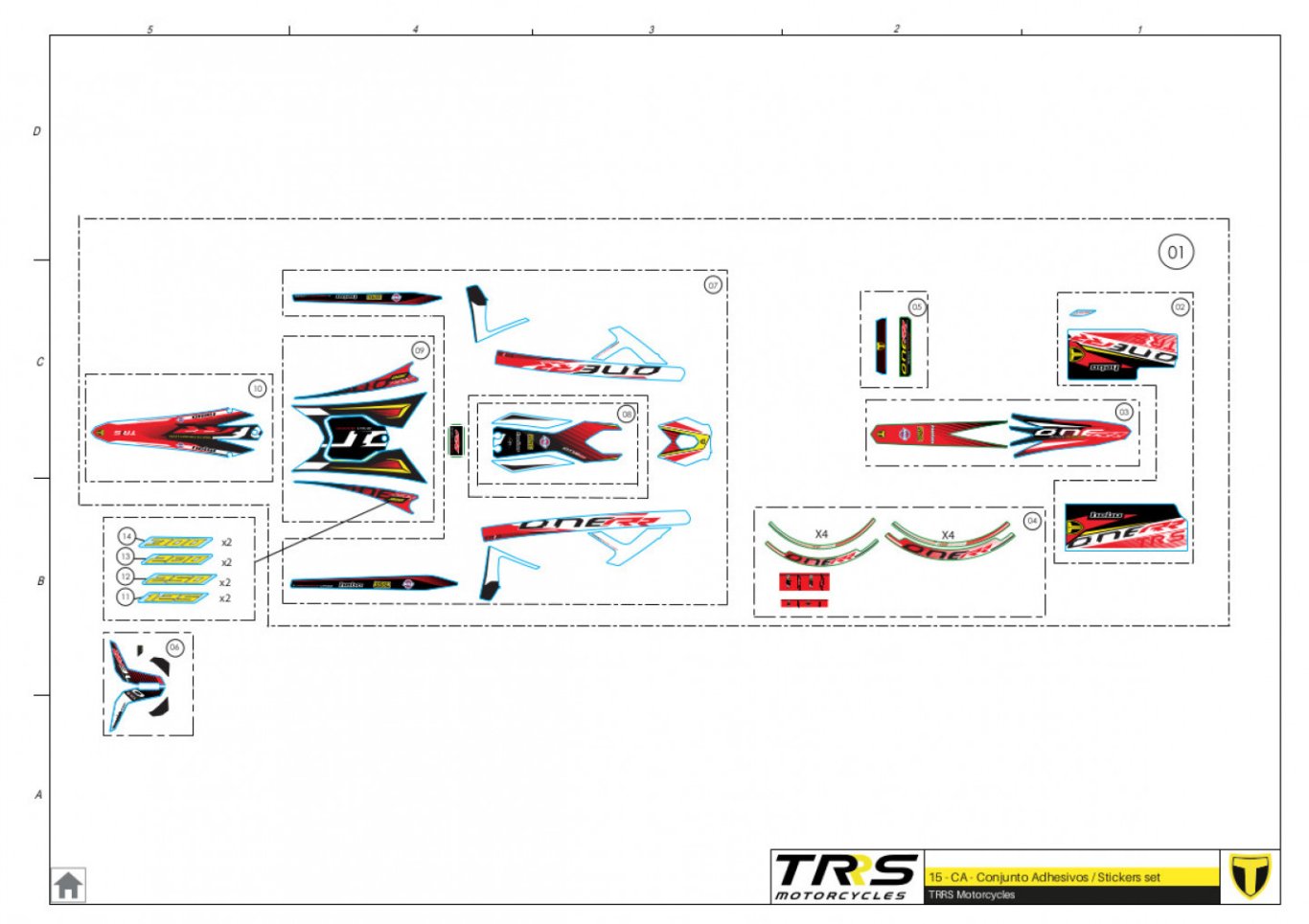 15TR - STICKERS