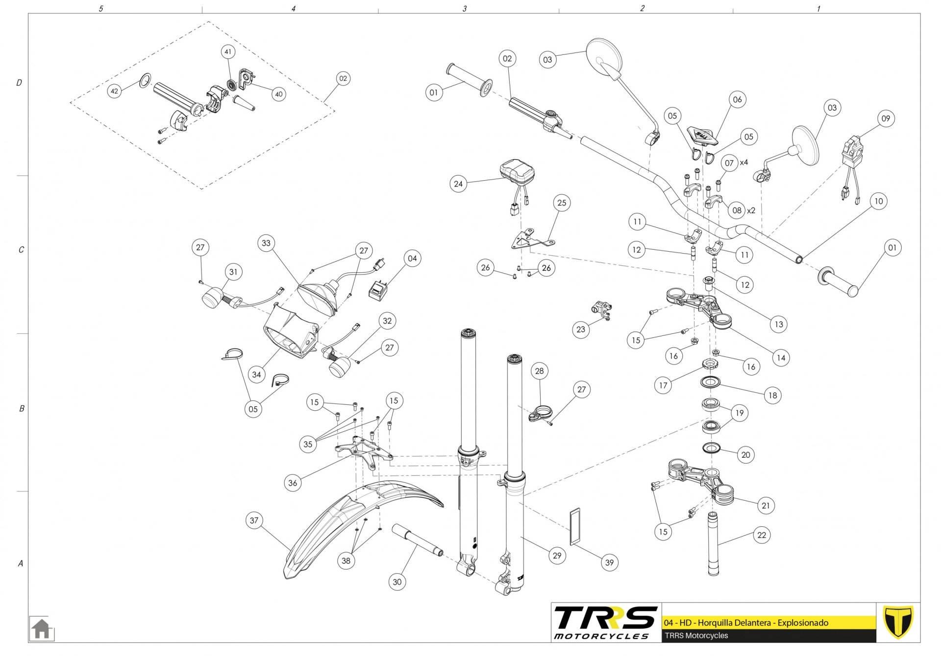 04TR - FRONT SUSPENSION