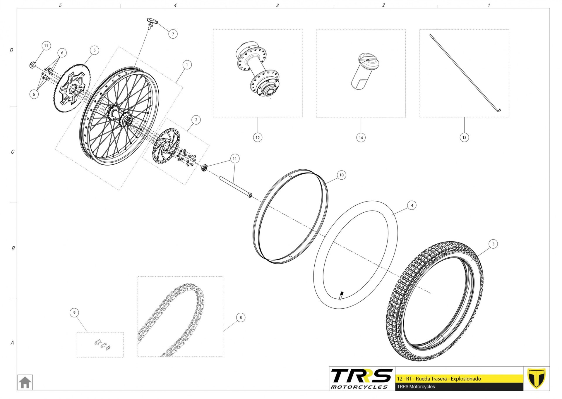 12TR - REAR WHEEL