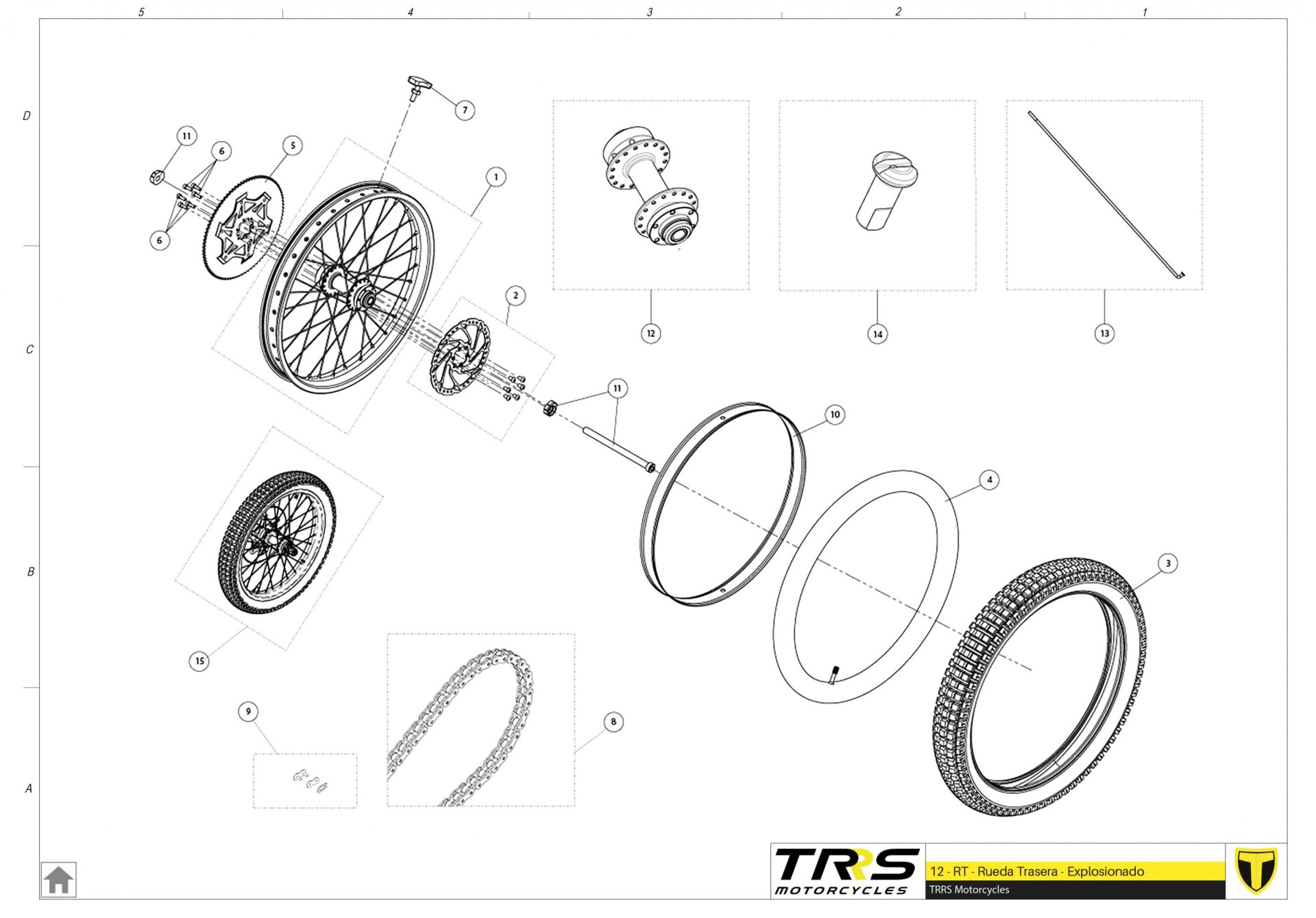 12TR - REAR WHEEL